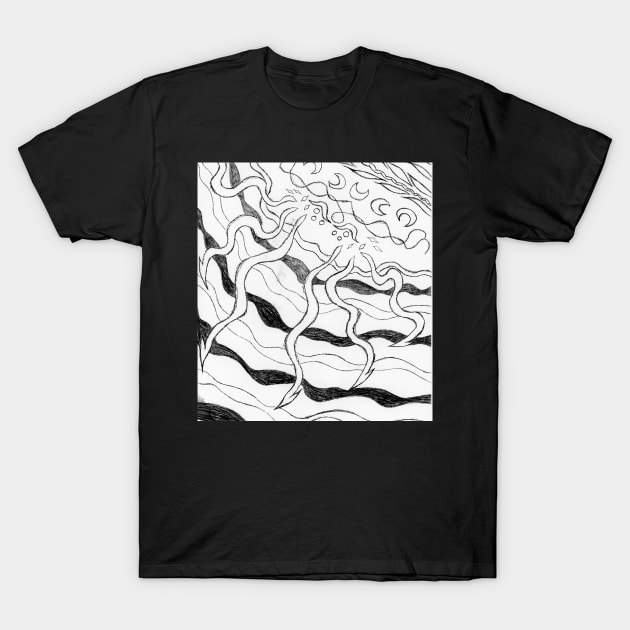 Energy Flowing T-Shirt by DEKUXE
